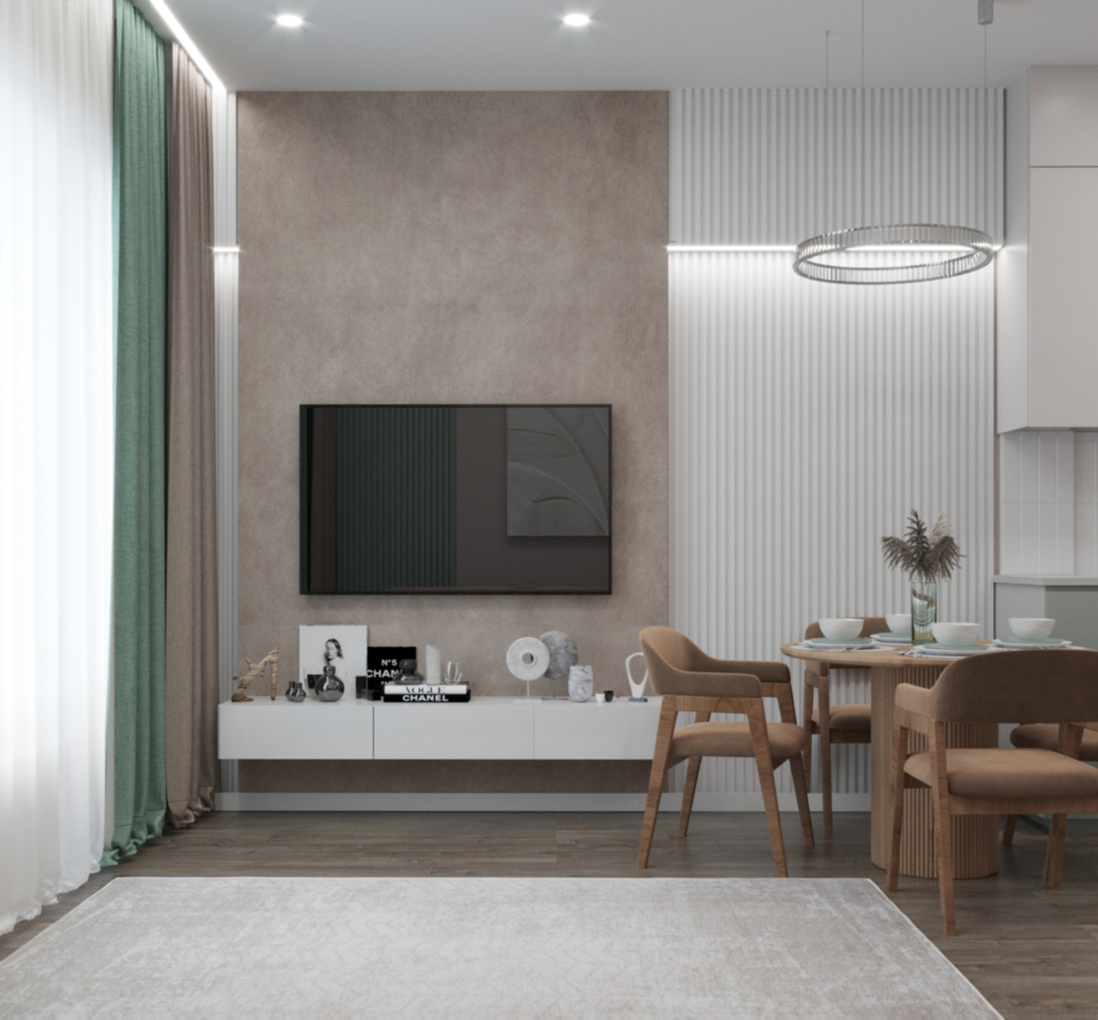 мятное мороженое