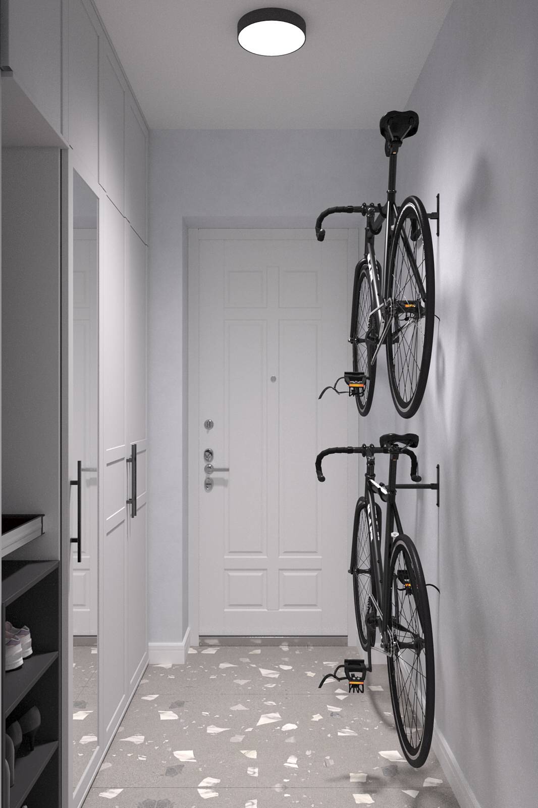 Светлая квартира в "сталинке"