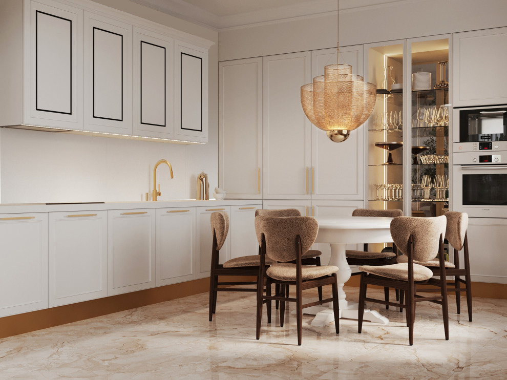 Дом с арочными окнами