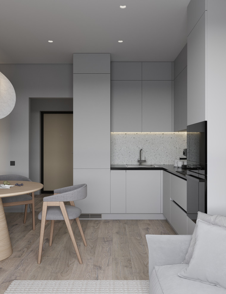 Проект квартиры для молодой семьи в Екатеринбурге.