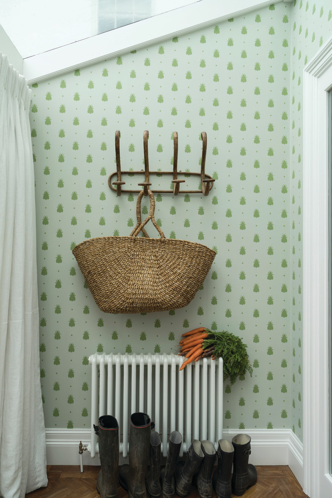 Eklektischer Eingang in Frankfurt am Main