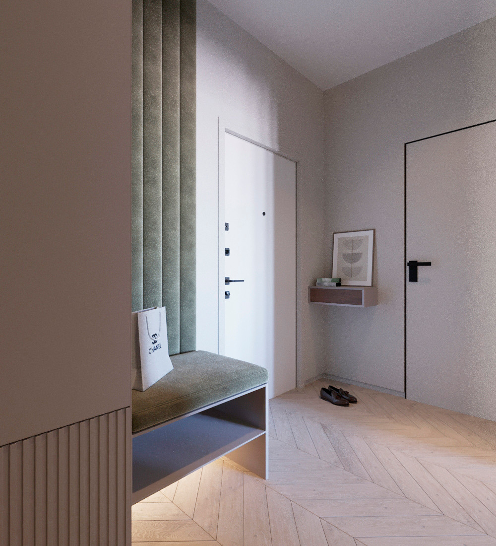 Квартира в современном стиле для молодой пары