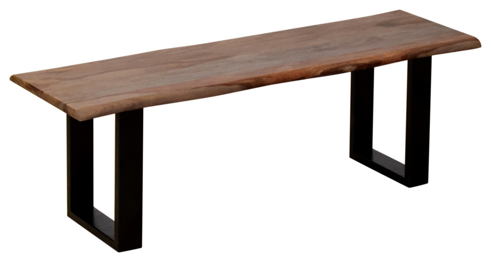 Brownstone Nut Brown Dining Bench