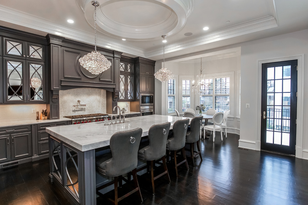 Transitional home design photo in DC Metro