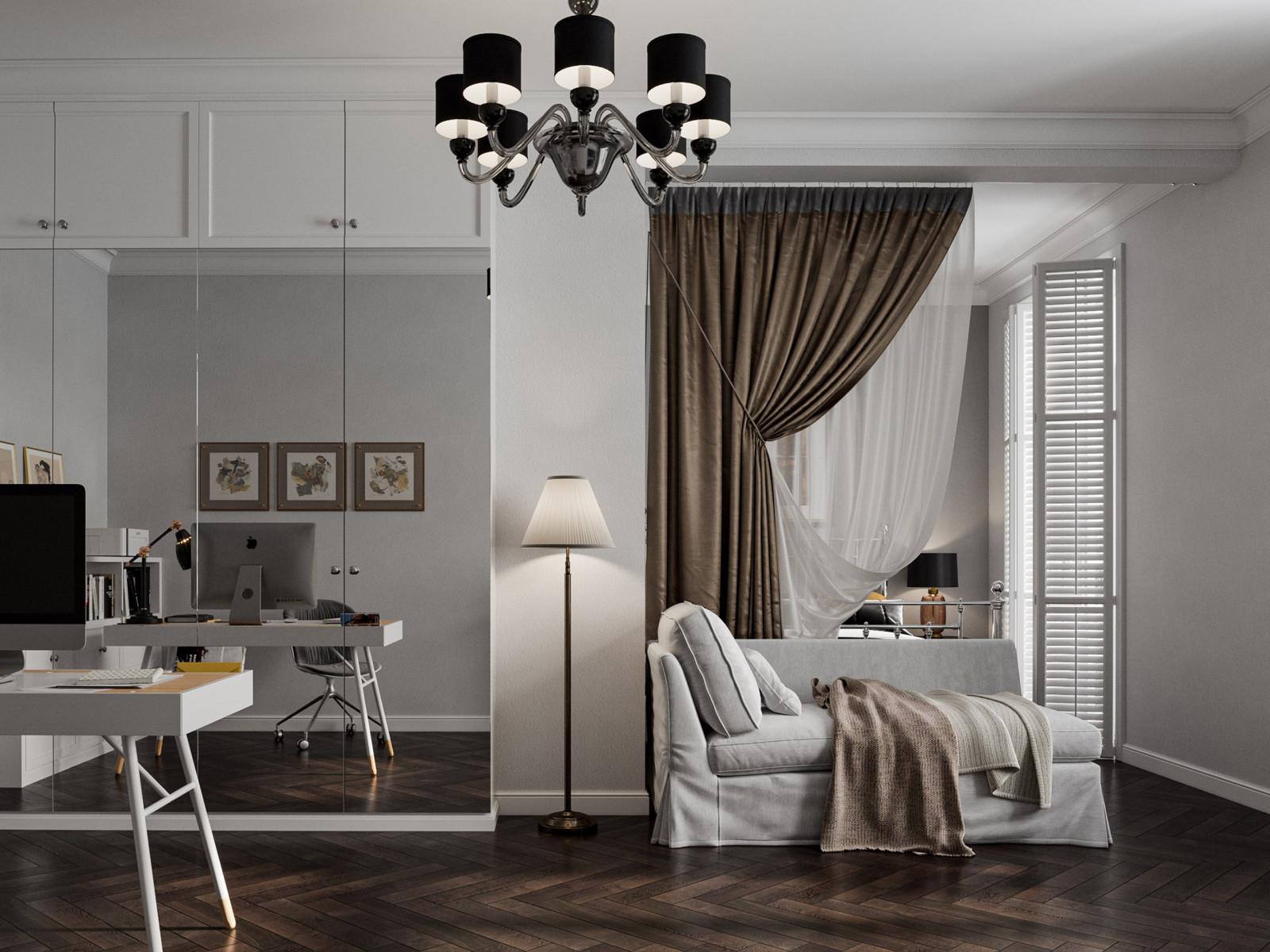 Квартира в сталинке на Проспекте Мира 82 м2