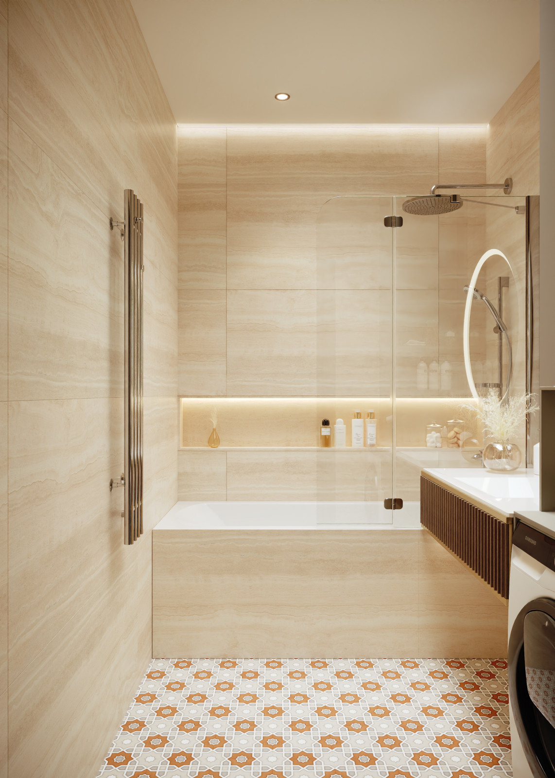 Дизайн-проект ванной комнаты