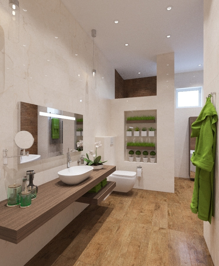 Современная квартира с выходом на крышу