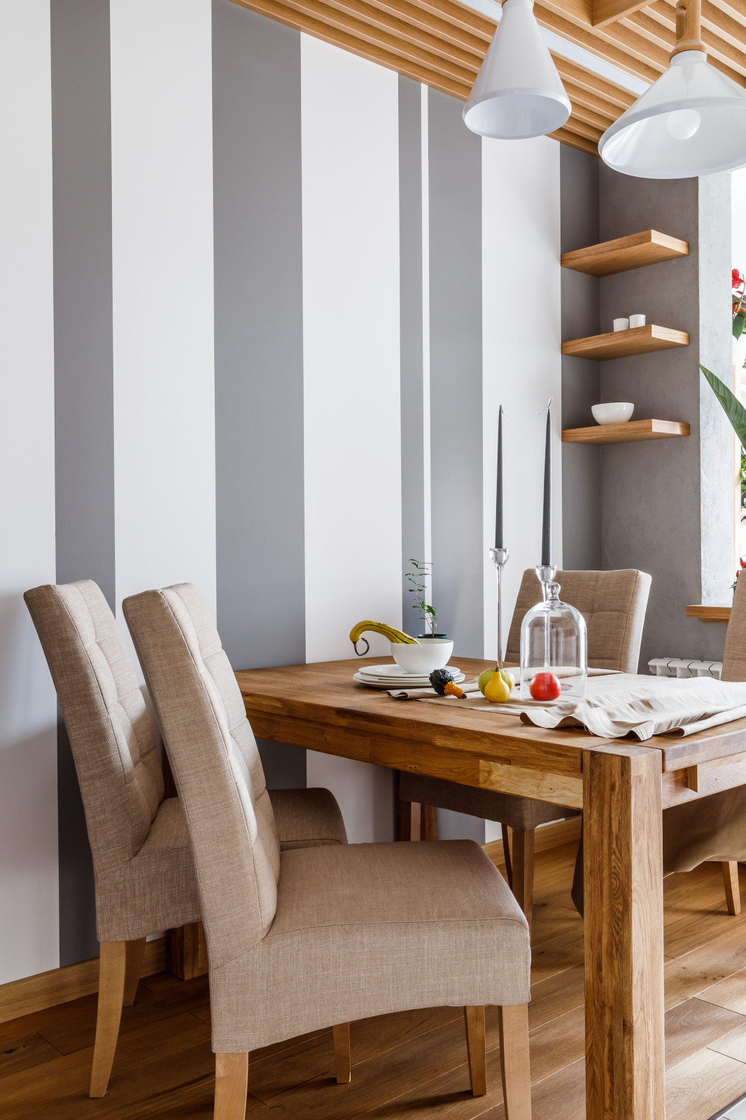 Квартира с фито-стеной и яркими акцентами в Москве