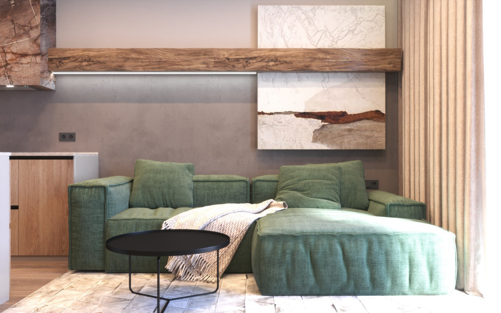 1-к студия в ЖК Бульварный переулок