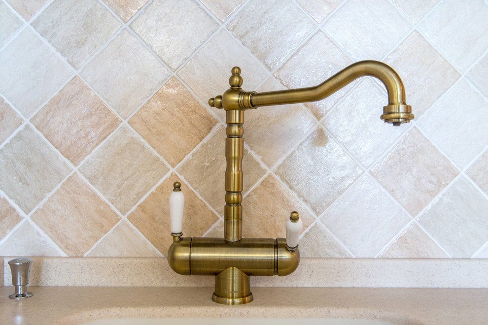 кухня-гостиная в классическом стиле