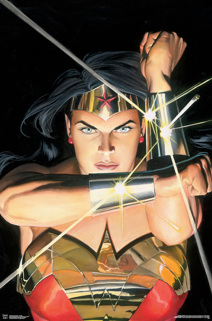 Wonder Woman Portrait Poster, Unframed Version