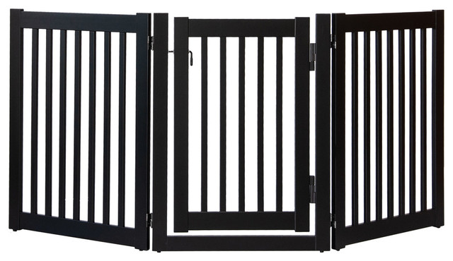 solid wood dog gate