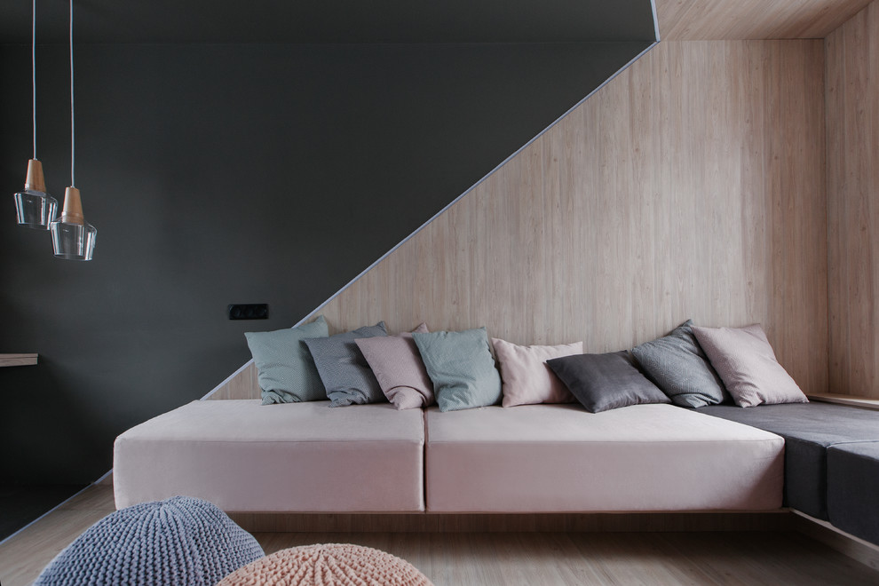 Ассиметричная гостиная для "Дачного ответа"