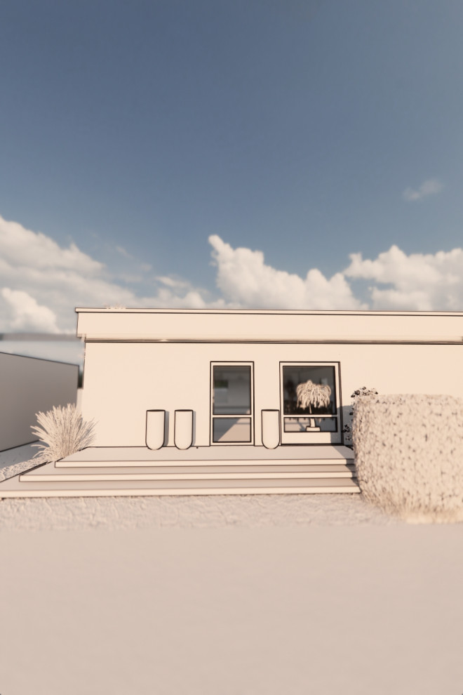 Entwurfsarbeiten: Hauseingang