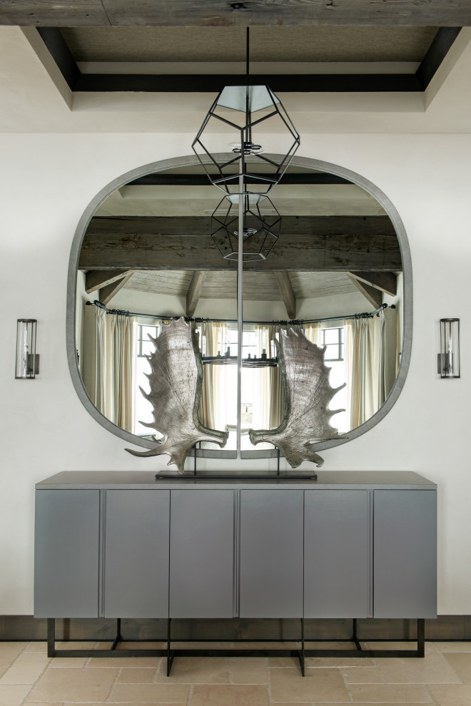 Project Shades of Grey - Large trendy kitchen/dining room combo photo