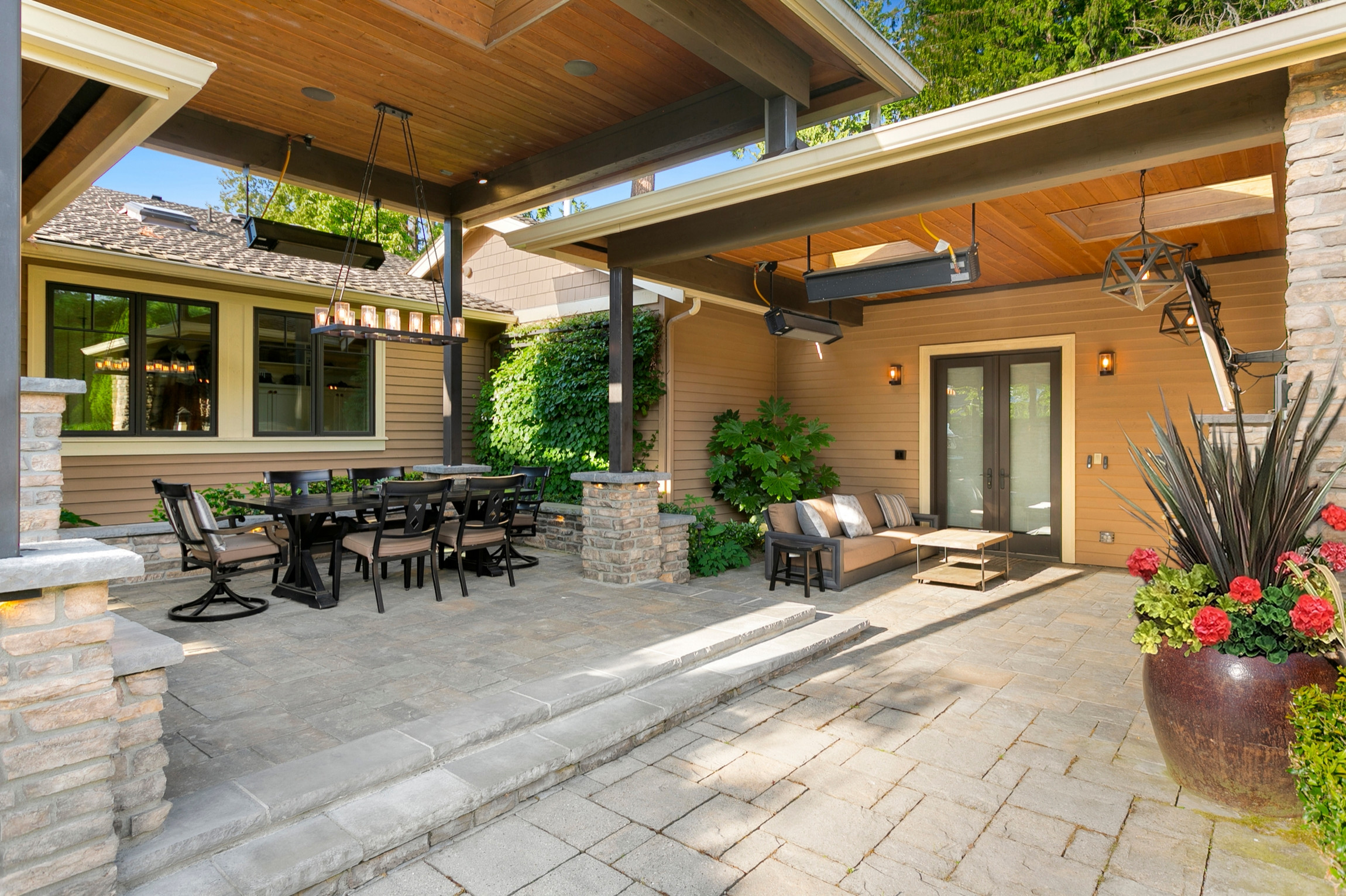 Yarrow Point Triple Roof Outdoor Living