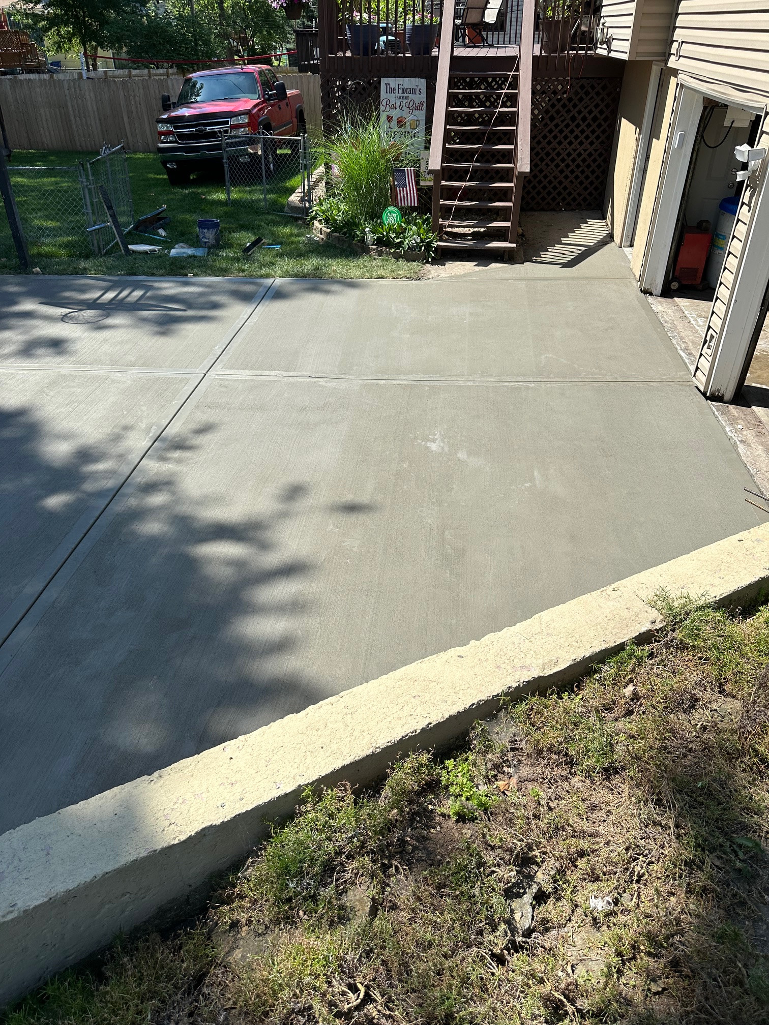 Large Concrete Driveway Project