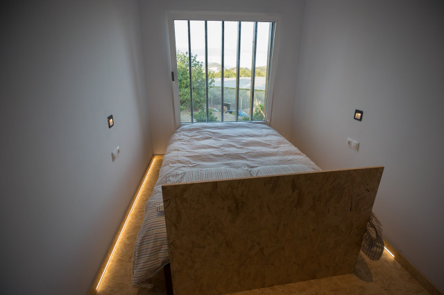 Casa Modular industrial-bedroom