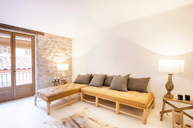 Mediterr&aacute;neo Sal&oacute;n middelhavsstil-dagligstue