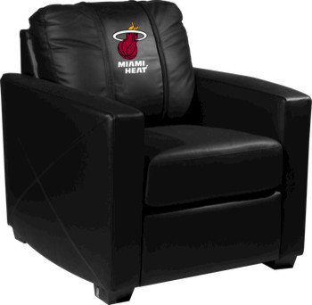 Miami Heat NBA Xcalibur Leather Arm Chair