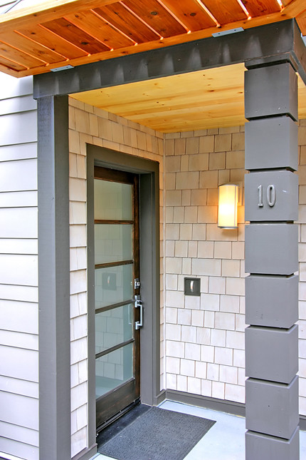 This is an example of a transitional exterior in Seattle.