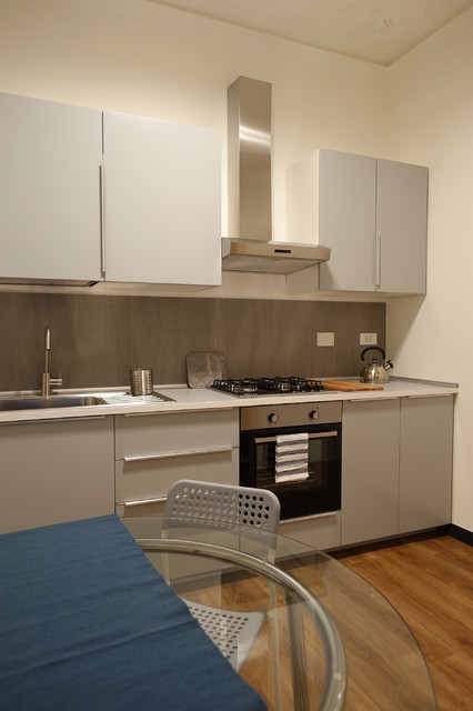 appartamento per studenti modern-kueche