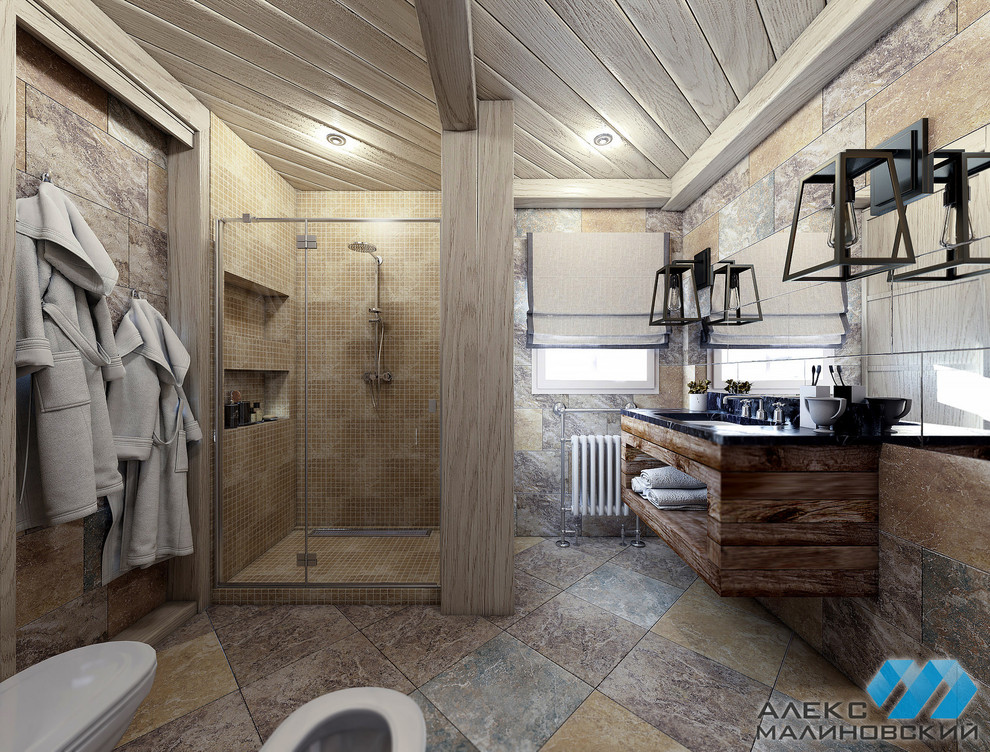 Душевая, вариант 2, вид 1