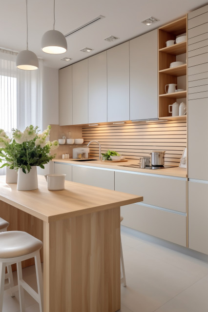 Projet am&eacute;nagement cuisine moderne-koekken