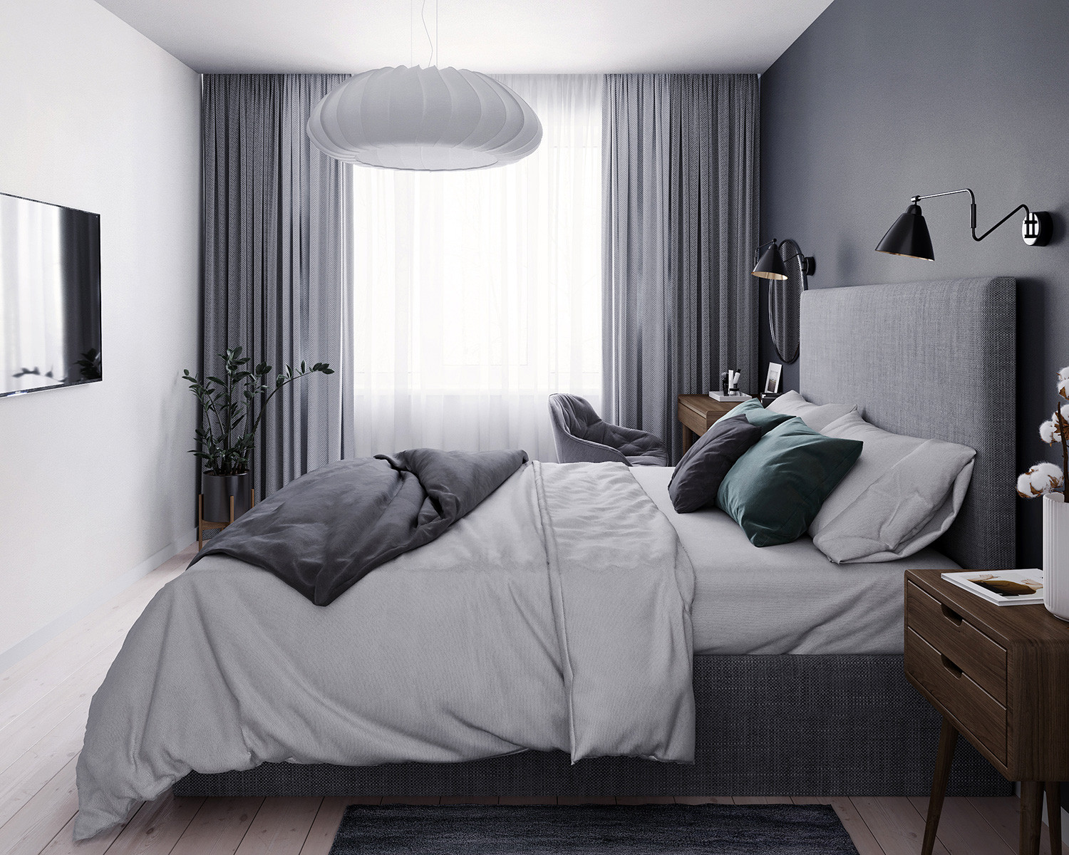 Трёхкомнатная квартира «Таинственный Север»