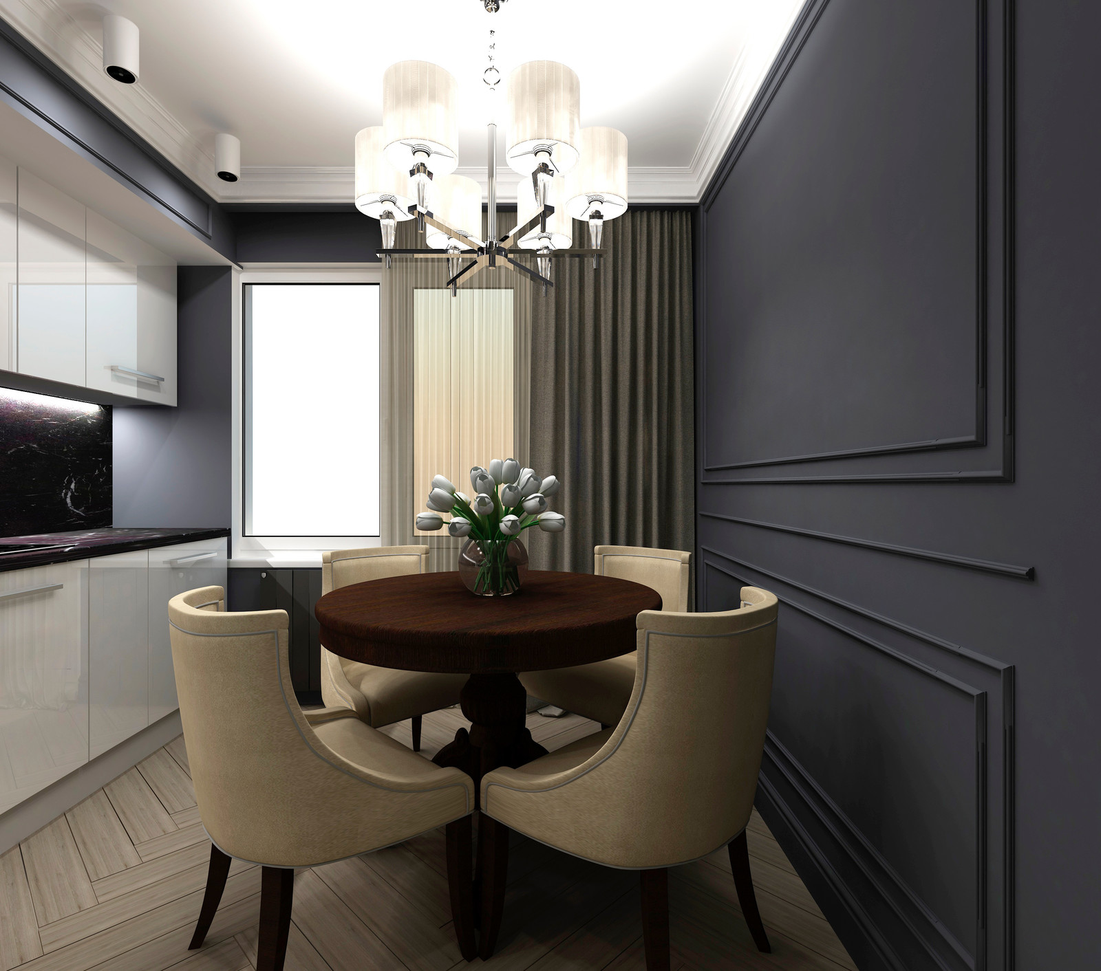 Современная классика в серых тонах