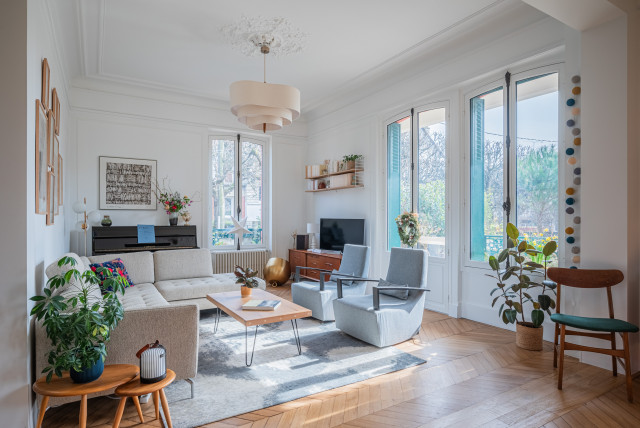 R&eacute;novation d'une maison vardagsrum