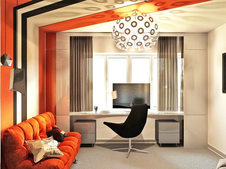 Двухуровневая квартира в современном стиле