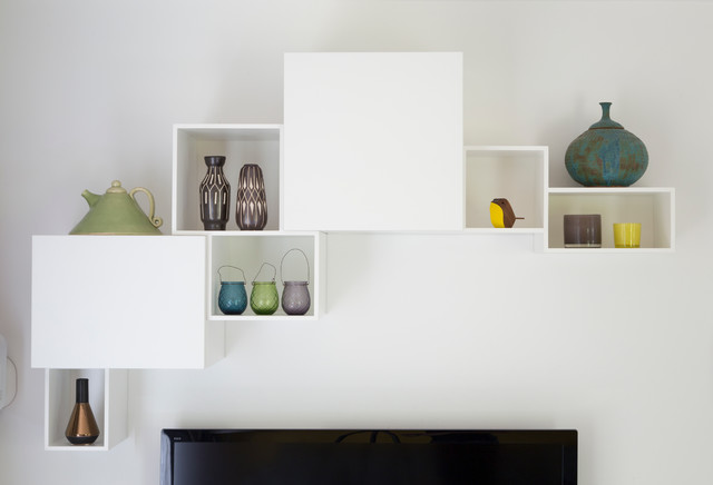 Bespoke Wall Units eclectic-living-room
