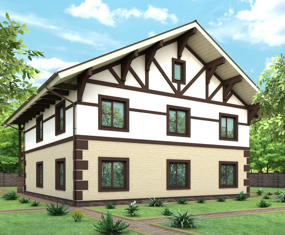 Визуализация фасада 3D