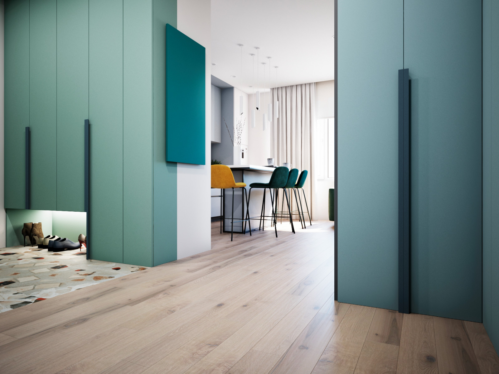 Art interior в ЖК Новая Боровая г. Минск