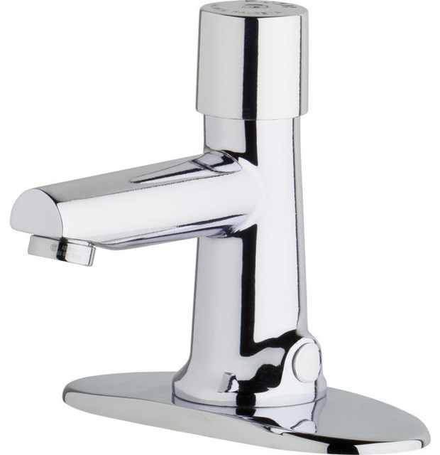Chicago 3501 4e2805abcp Manual And Metering Faucet Contemporary
