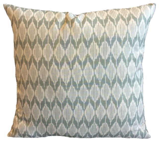 Sea Green Contemporary Diamond Pattern Thibaut Decorative 20