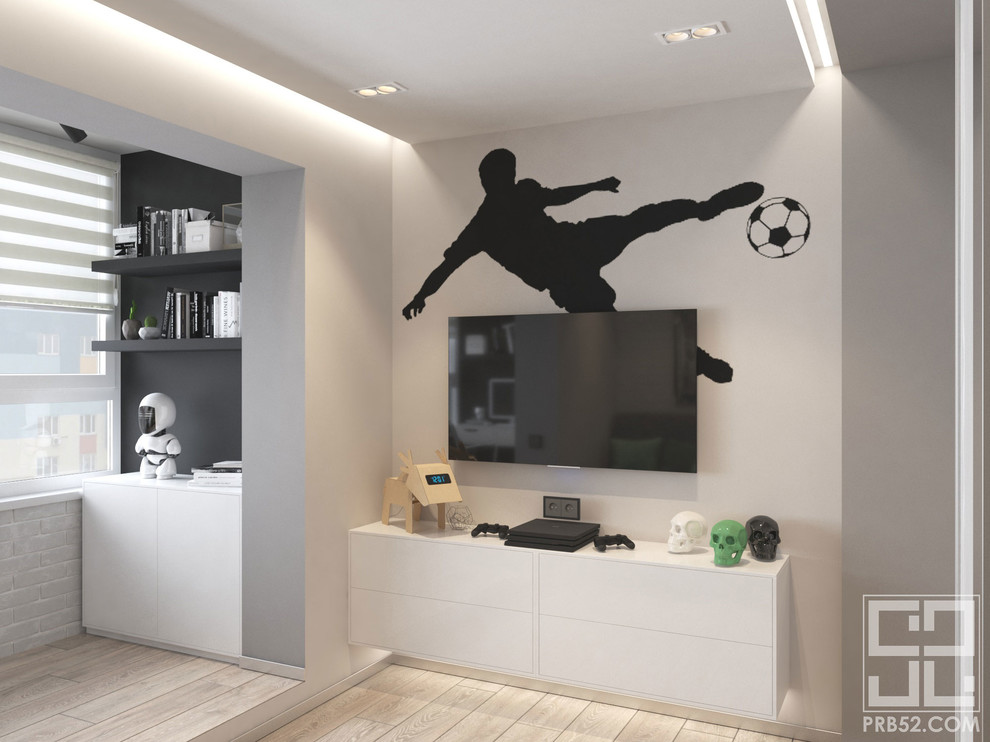 Проект присоединения однокомнатной квартиры к существующей в ЖК "7 небо"