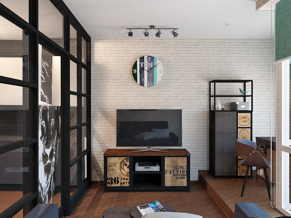 Интерьер квартиры-студии в Москве