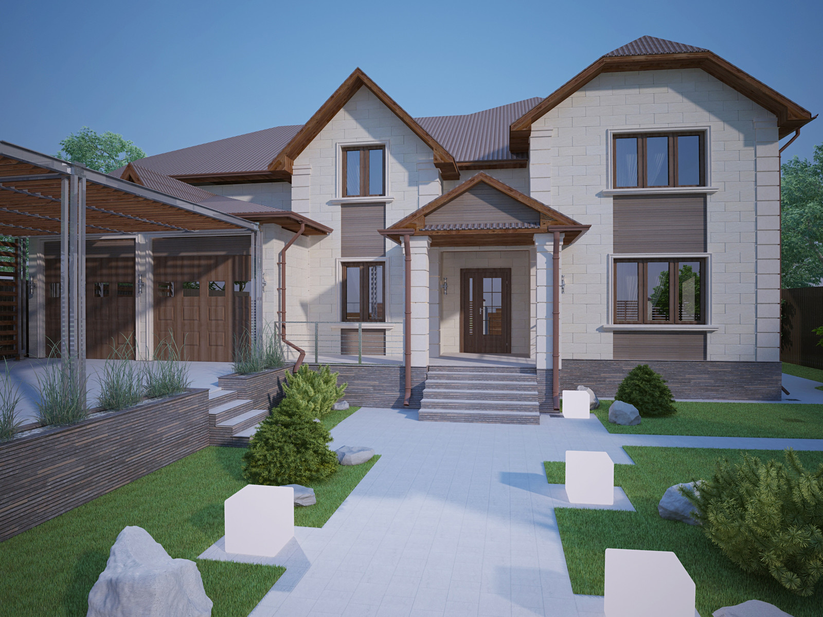 Загородный дом в Краснодаре