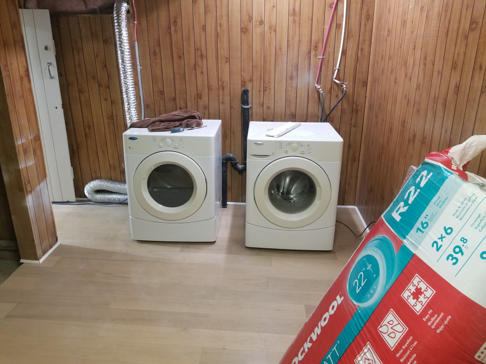 Basement Remodel- Bathroom, Laundry, and Entertainment Area