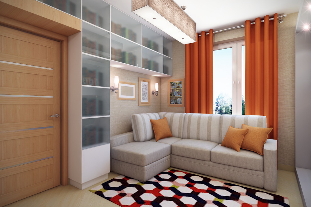 Kitchen and living room