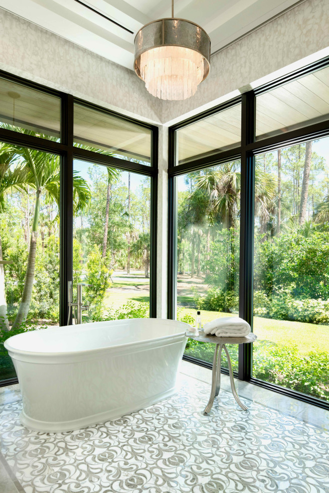 Bathroom - transitional bathroom idea