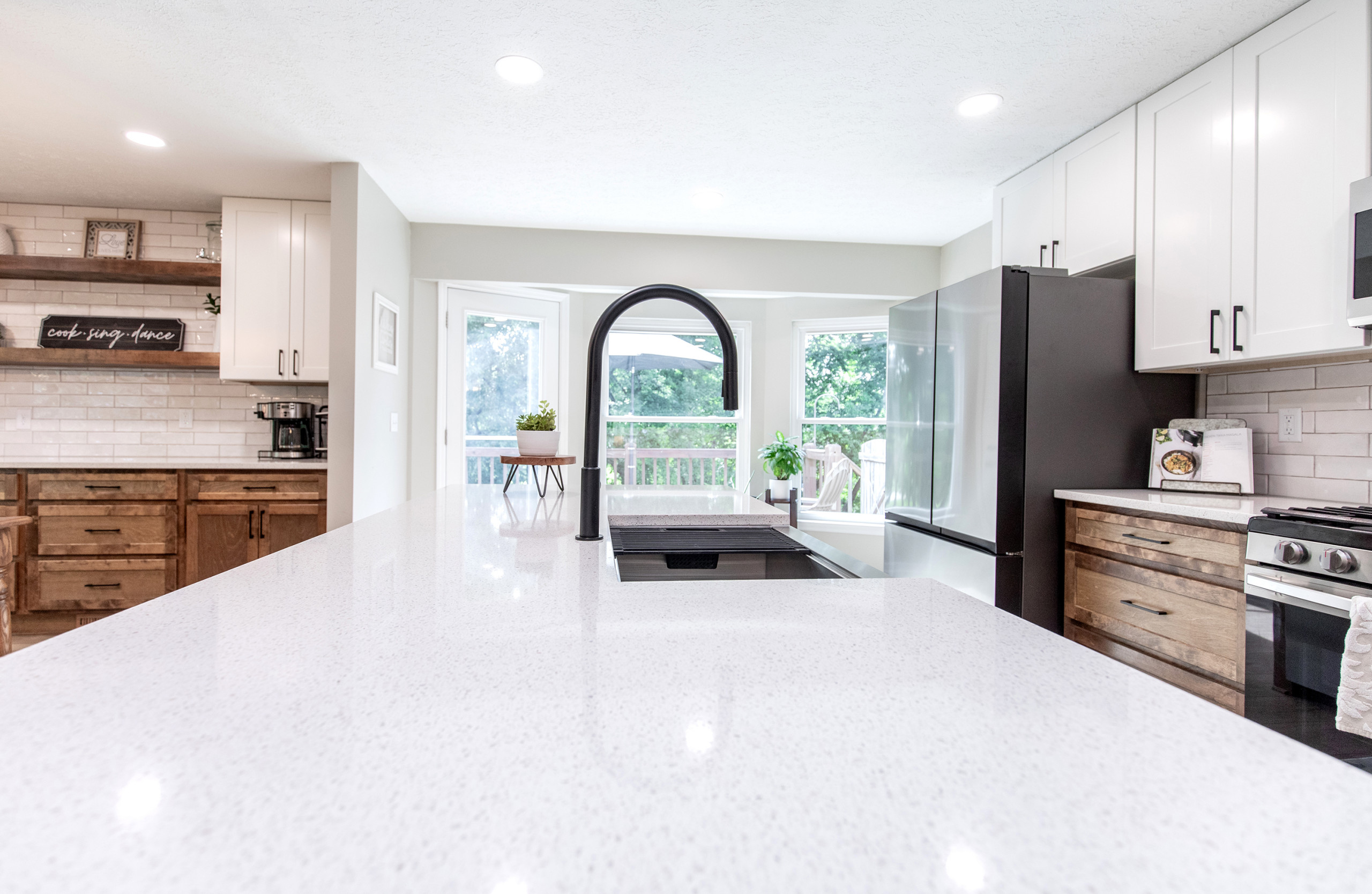 "Open Horizons" Kitchen and dining remodel