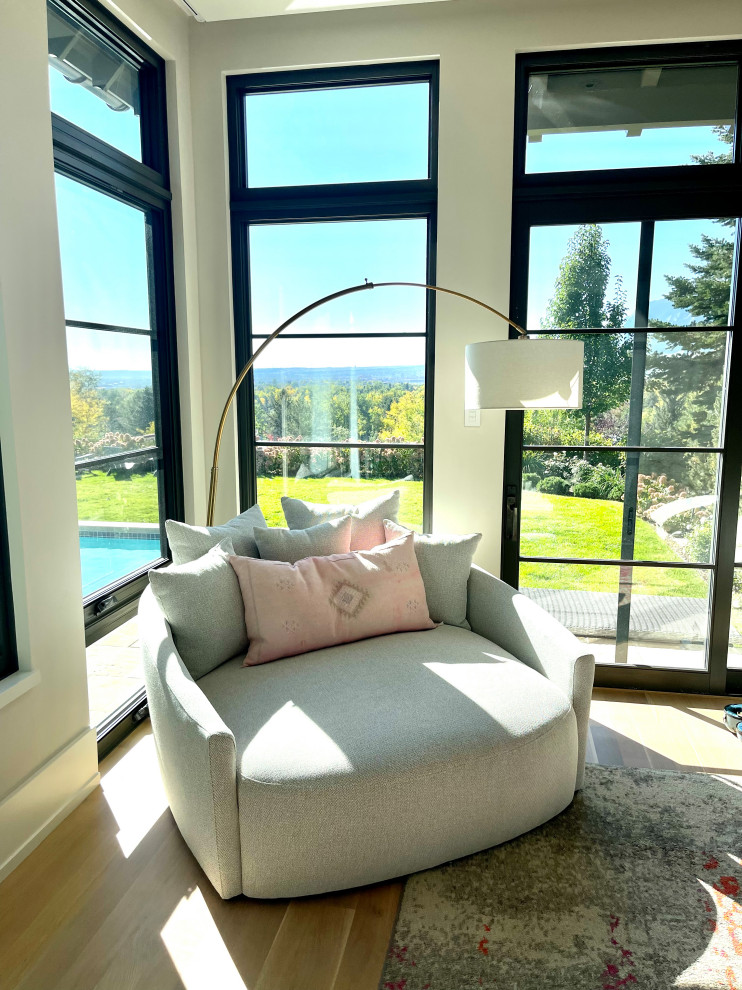 Eclectic home design photo in Denver