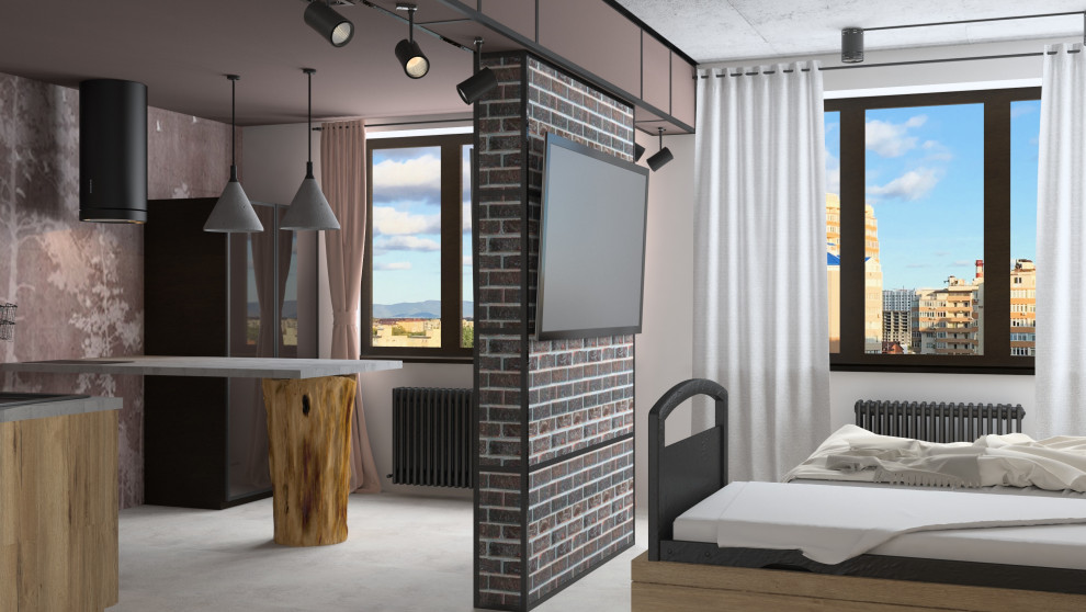 Лофт в многоэтажном доме