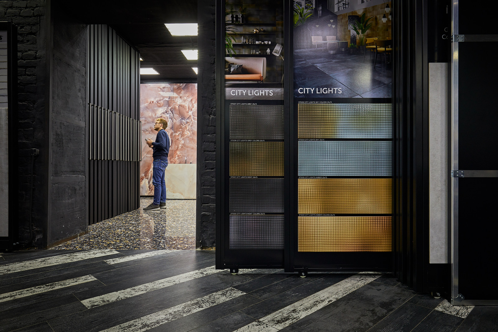 Экспозиция шоурума SpazioIris Moscow