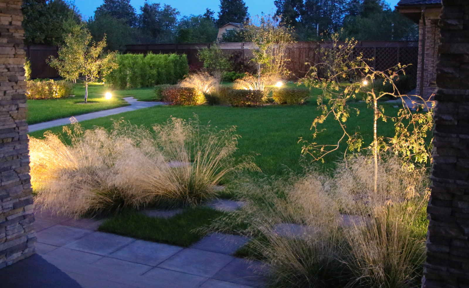 Петровское, ночной сад, 2018-2020 гг.