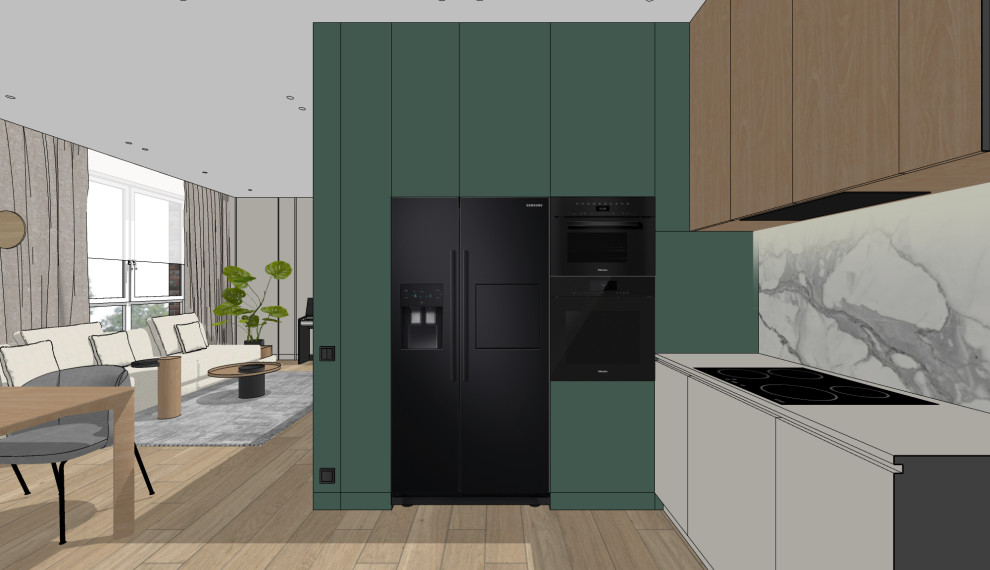 Квартира 91 кв.м. ЖК "Лефортово Парк"