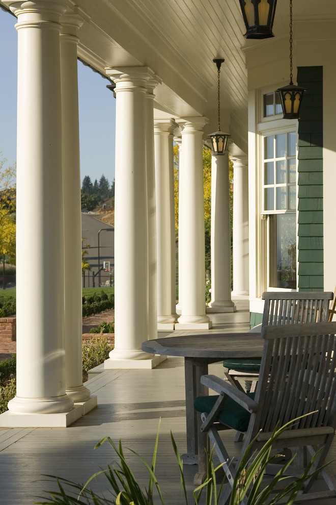 Photo of a traditional verandah in Portland.